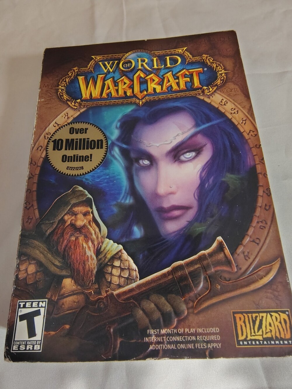 Vintage World of Warcraft PC Game Big Box Sealed Unopened Collector Item